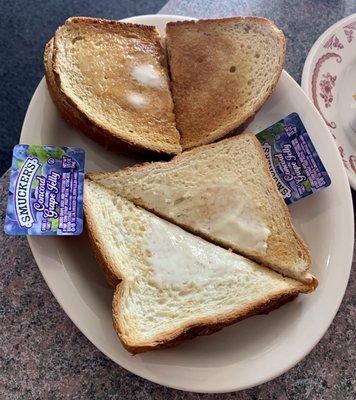 Perfectly Toasted Seedless Rye & White Bread