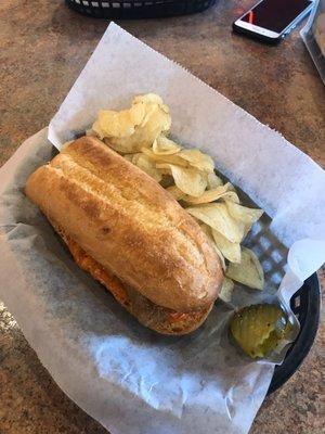 Italian sausage sandwich 6"