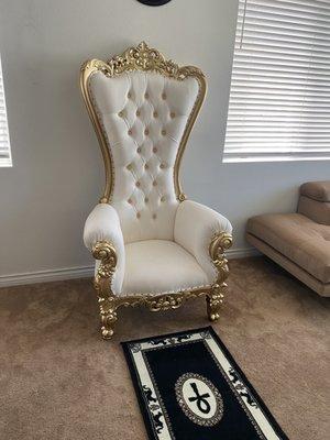 My Queens chair