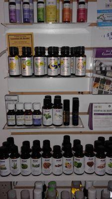 We have a wonderful selection of essential oils and aromatherapy supplies