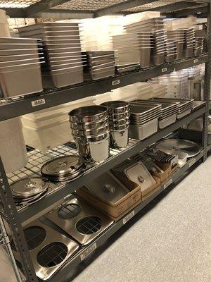 Stainless pans