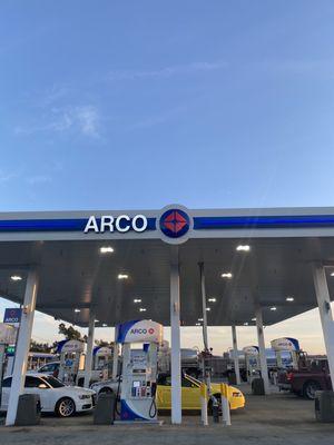 ARCO gas @AmPm Convenience Store Watsonville CA Sat 2/5/22