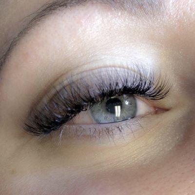 Eyelash extensions by Lexi Finger