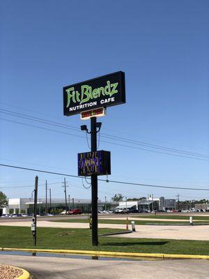 The sign on Airline Highway