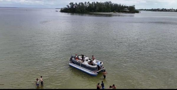 Party Barge @ the sandbar