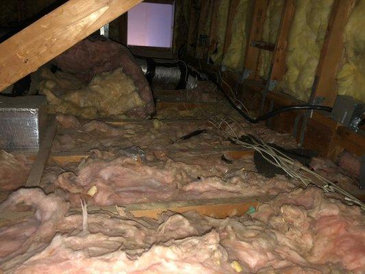 Old Attic Insulation