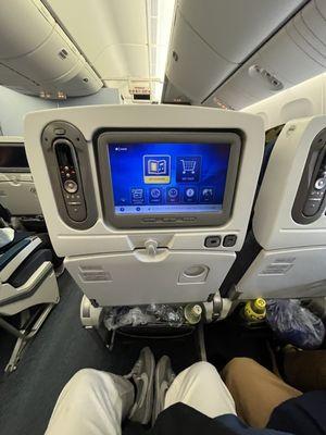 economy seat with great legroom! (nrt to sfo)