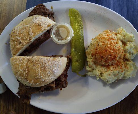 Beef on Weck