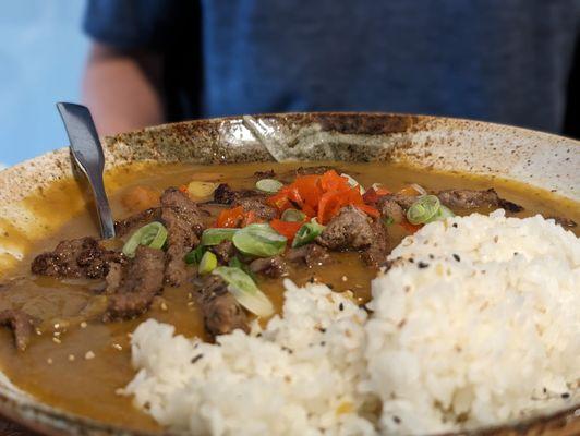 Beef curry