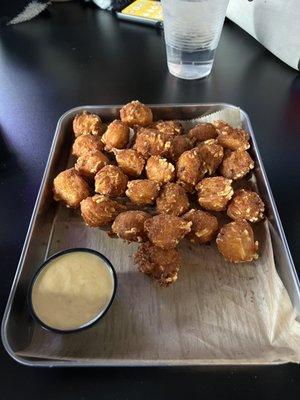 Tater tots cream cheese and chives