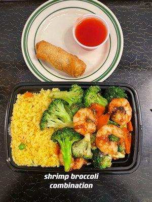 shrimp broccoli combo