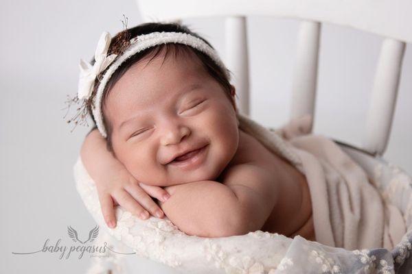 Capturing all the cuteness! When babies are nice and comfortable, they can dream those wonderful dreams!