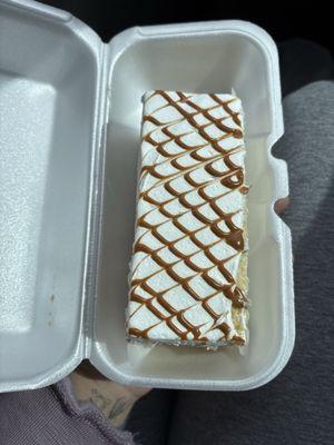 tres leches slice