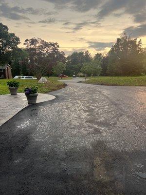 Residential driveway