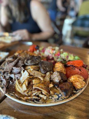 The mixed grill (for two)