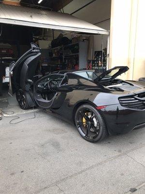 McLaren smogged