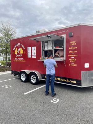 Saturday Food Truck in our neighborhood