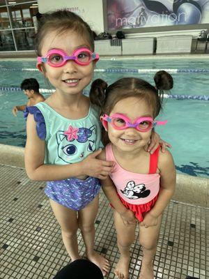 My littles love coming to swim!