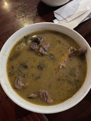 Traditional Pepper Soup with Goat