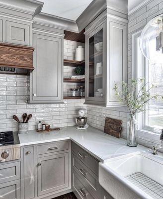 Kitchen cabinets