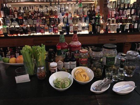 Bloody Mary Bar Sundays