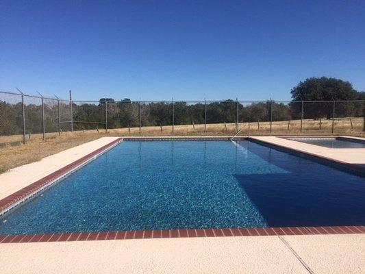 Cathedral Oaks pool open year round.