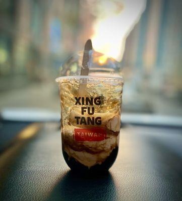 Handmade Caramelized Brown Sugar Boba Soft Serve