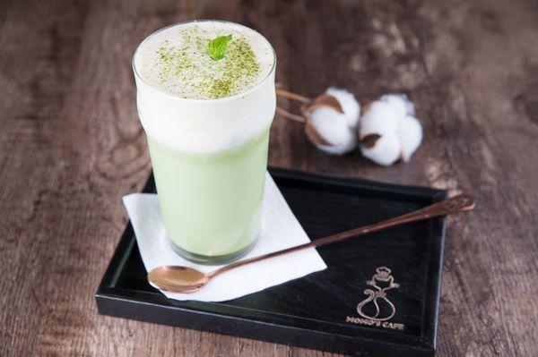 Shizuoka Matcha Latte with Cheese Foam 靜岡抹茶奶蓋