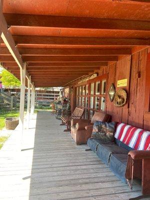 Stables porch