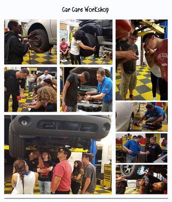 Scouts BSA Troops 191, 44 & 44G Earn Their Automotive Maintenance Merit Badge