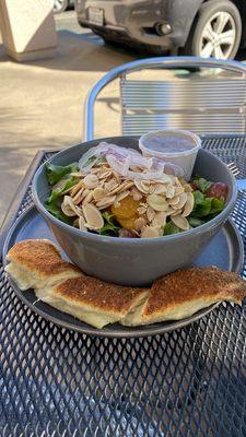 Poppyseed salad and breadstick (side that comes with Dinner entree)