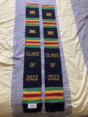 Class of 2022 Sash available here ! Great price and quality!