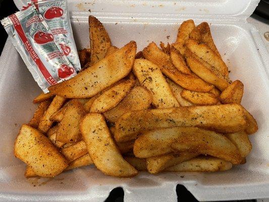 Seasoned fries