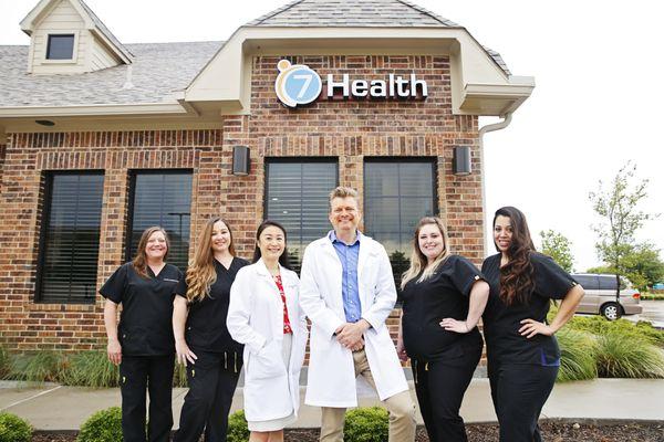 We operate our alternative-to-insurance program, 7Health, out of the Family Medicine Plus clinic in Frisco, TX.