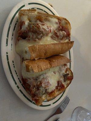 Meatball parmigiana