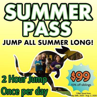 Beat the Heat with this Summer Pass Special Price