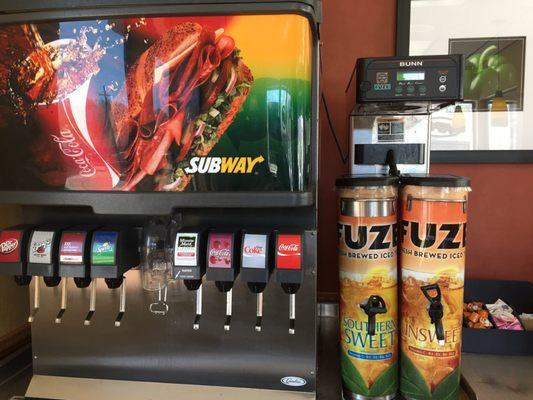 The greatest story never told.... They have Fountain Cherry Coke! Happy that they don't have.that lame Freestyle machine.