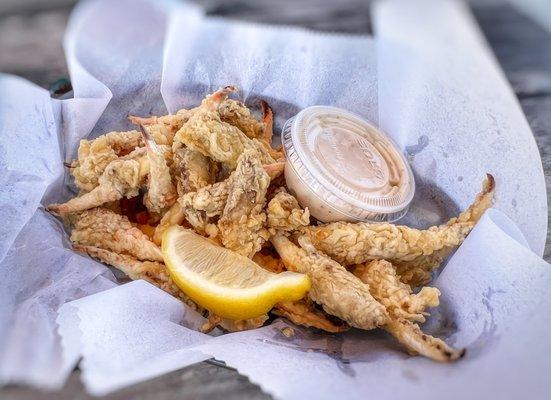 Fried crab claws