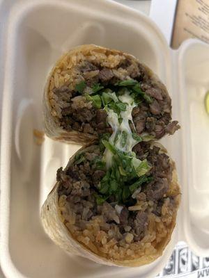 Asada Burrito $13