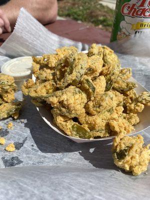 Fried jalapeños!