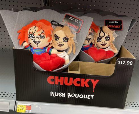 Chucky and Tiffany Plush Bouquet :)