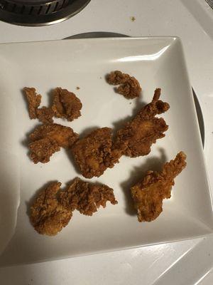 Burnt chicken 8pc Nuggets