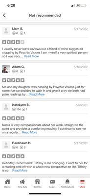 Here are some reviews that yelp hasn't posted