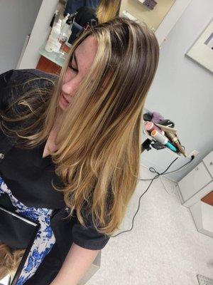 Balayage 
 Hair Cut and color by Jessica