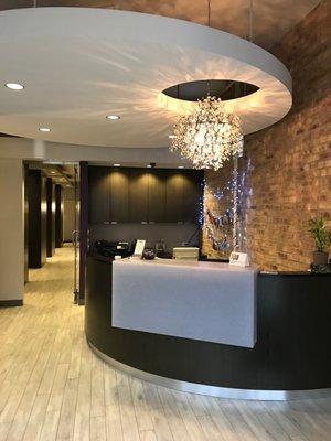 Reception area