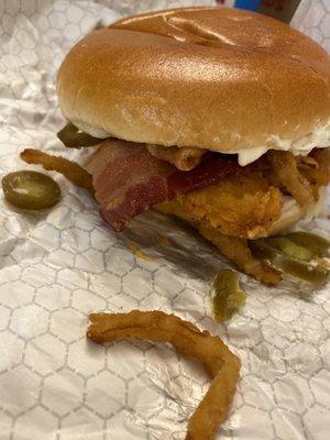 Spicy Jalapeo Popper Sandwich