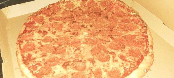 Pepperoni pizza