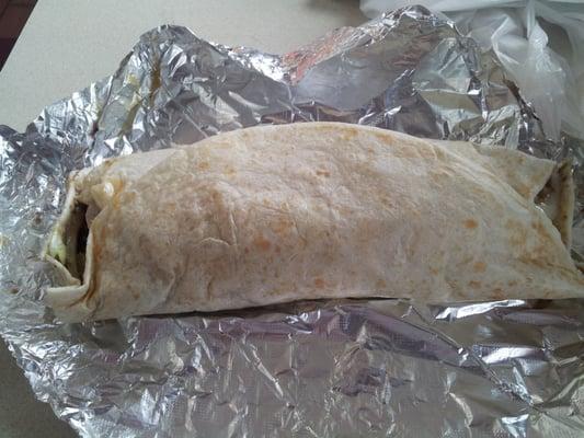 Big beef burrito $3.75. Simply awesome!!!!