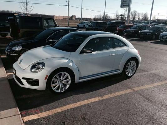 My new Volkswagen Beetle  Premium 1.8T!