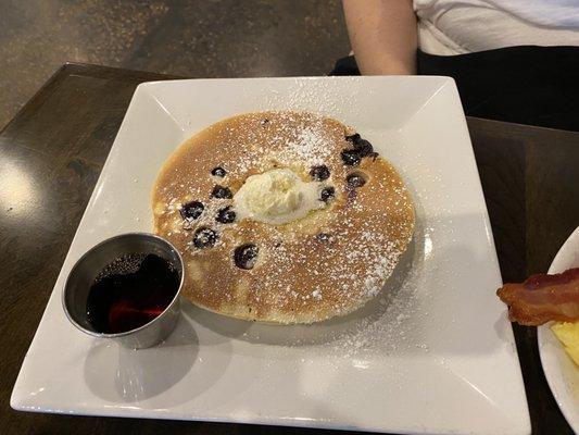 Blueberry pancake